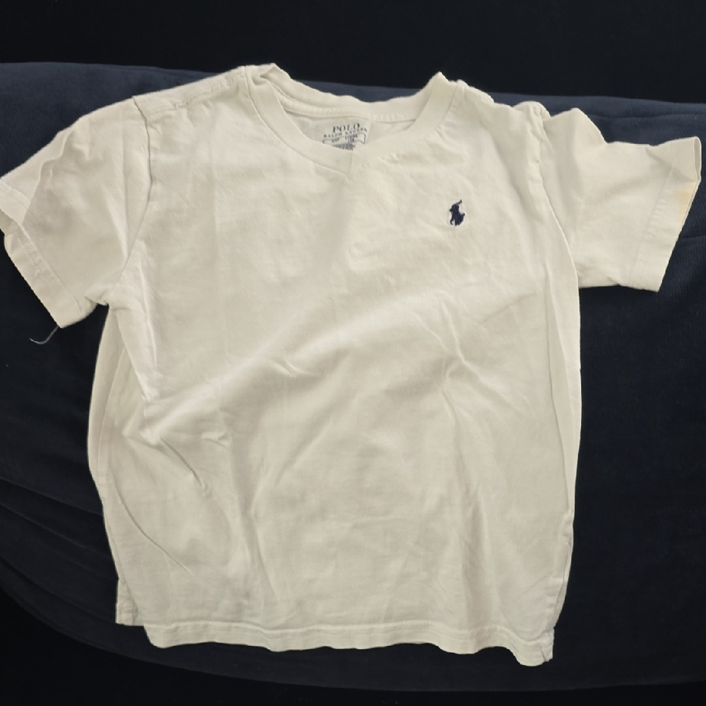 Polo by Ralph Lauren Kids Off-White Tee